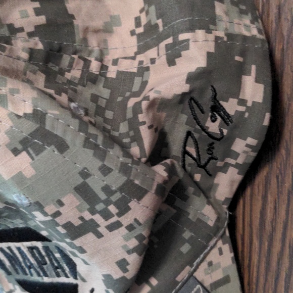 Napa Racing Fallen Heroes Special Edition Camo Strap Back Hat - Picture 5 of 7